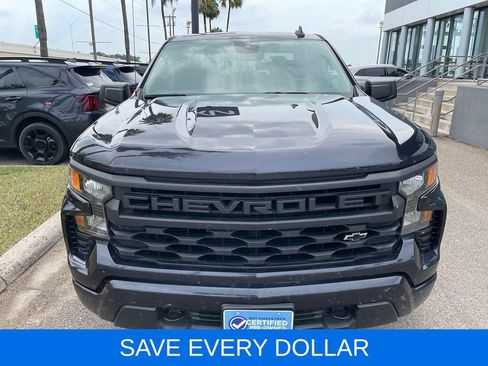 Used 2023 Chevrolet Silverado 1500 Custom w/ LPO, Dark Essentials Package RWD image 2