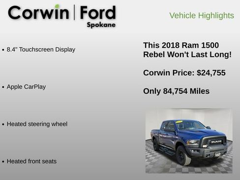 Used 2018 RAM 1500 Rebel w/ Luxury Group image 18