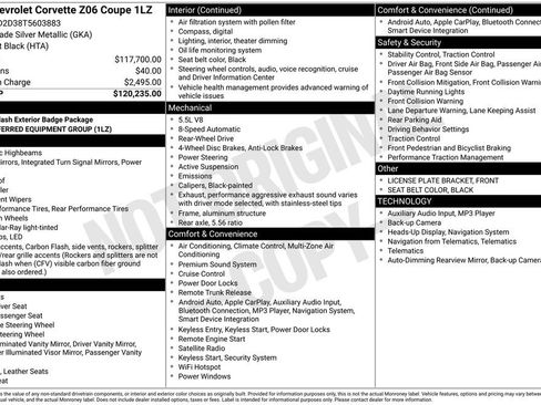 New 2026 Chevrolet Corvette Z06 image 2