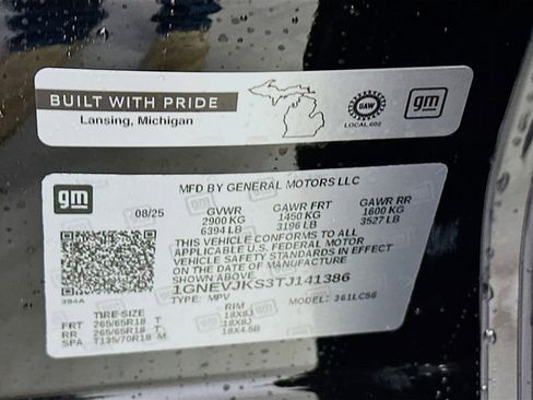 New 2026 Chevrolet Traverse Z71 w/ Driver Confidence Package image 33