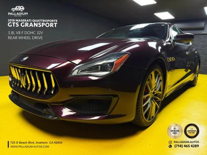 Used 2018 Maserati Quattroporte GTS GranSport