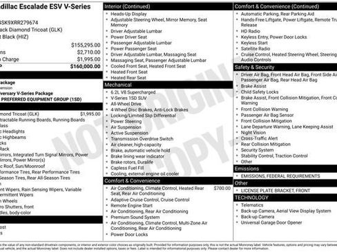 Certified 2024 Cadillac Escalade ESV V image 32