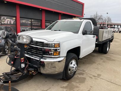 Used 2015 Chevrolet Silverado 3500 W/T w/ Snow Plow Prep Package