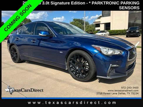 Used 2019 INFINITI Q50 Signature Edition AWD/4WD image 3