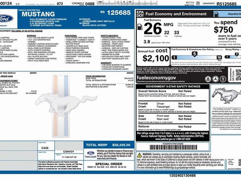 Used 2024 Ford Mustang Premium image 4