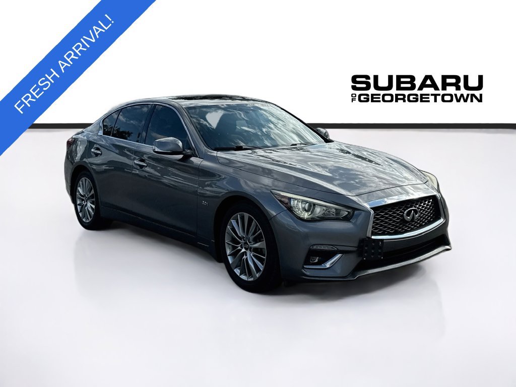 Used 2018 INFINITI Q50 Luxe w/ Essential Package (3.0T Luxe) AWD/4WD image 1