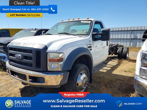 Used 2008 Ford F550 2WD Regular Cab Super Duty image 1