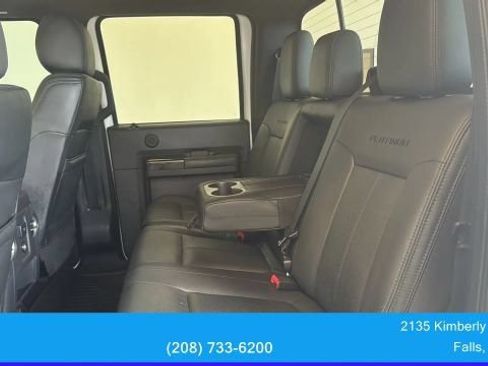 Used 2016 Ford F350 Platinum w/ Platinum Package AWD/4WD image 15