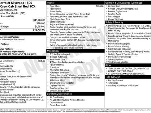 Certified 2024 Chevrolet Silverado 1500 Custom image 3