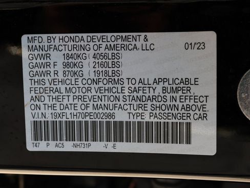 Used 2023 Honda Civic EX-L image 34