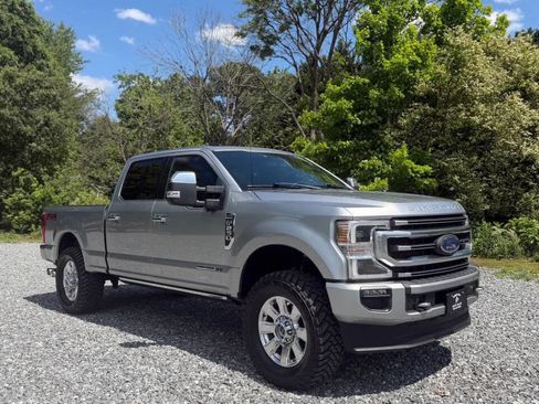 Used 2021 Ford F250 Platinum w/ FX4 Off-Road Package AWD/4WD image 1