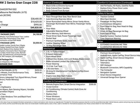 Used 2024 BMW 228i Gran Coupe w/ M Sport Package image 2