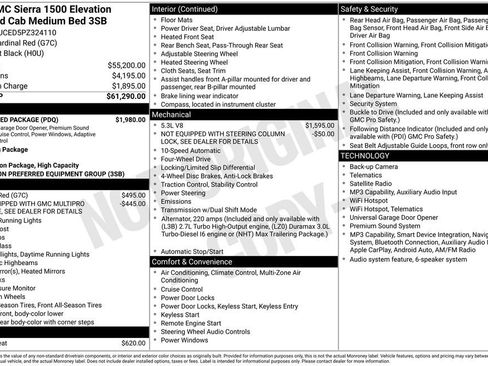 Certified 2023 GMC Sierra 1500 Elevation w/ Preferred Package AWD/4WD image 5