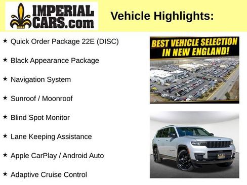 Used 2024 Jeep Grand Cherokee L Limited w/ Black Appearance Package AWD/4WD image 8
