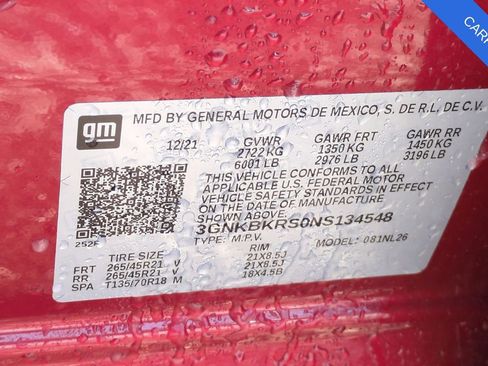 Used 2022 Chevrolet Blazer RS w/ Enhanced Convenience Package image 41