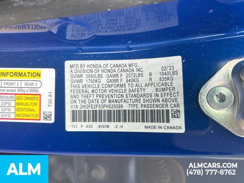 Used 2023 Honda Civic Sport image 34