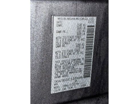 Certified 2025 Nissan Murano SV image 18