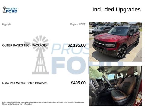 New 2026 Ford Bronco Sport Outer Banks w/ Outer Banks Tech Package+ AWD/4WD image 3