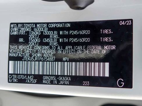 Certified 2023 Toyota 4Runner Limited AWD/4WD image 34
