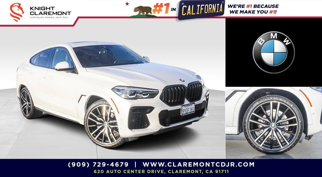 Used 2022 BMW X6 xDrive40i w/ M Sport Package AWD/4WD 360° Tour