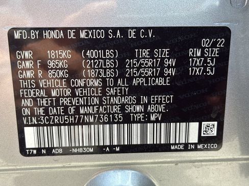 Used 2022 Honda HR-V EX-L image 30