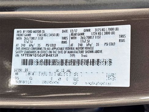 Used 2018 Ford F150 XL w/ Equipment Group 101A Mid image 31