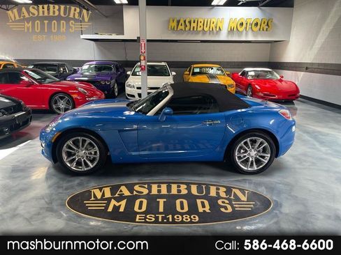 Used 2009 Saturn Sky Hydro Blue RWD image 1