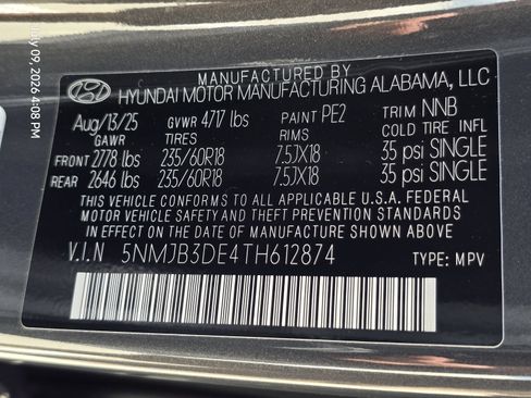 Certified 2026 Hyundai Tucson SEL Plus FWD image 32