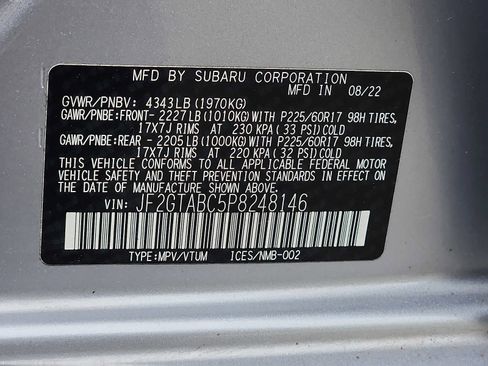 Used 2023 Subaru Crosstrek 2.0i AWD/4WD image 27