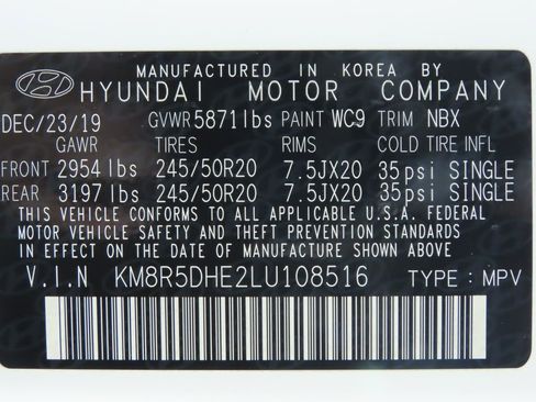 Used 2020 Hyundai Palisade Limited image 36