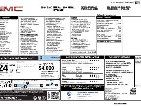 Used 2024 GMC Sierra 1500 Denali Ultimate image 4