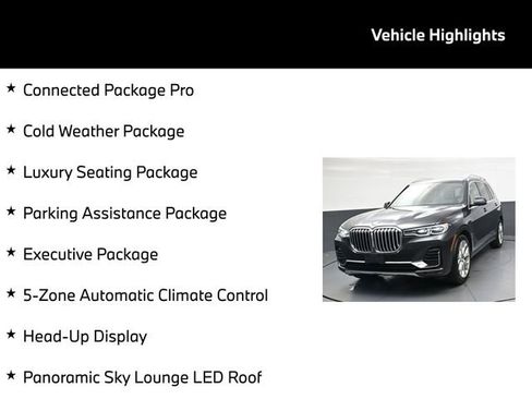 Used 2022 BMW X7 xDrive40i w/ Executive Package AWD/4WD image 5
