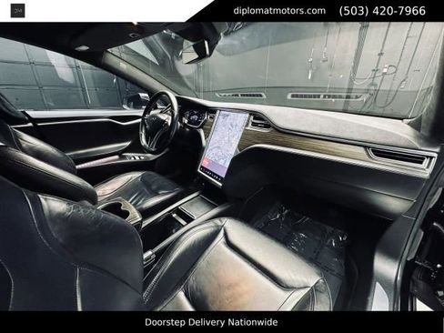 Used 2015 Tesla Model S 70D AWD/4WD image 19