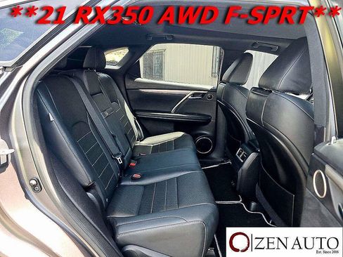 Used 2021 Lexus RX 350 F Sport w/ Cold Area Package (CT) AWD/4WD image 15