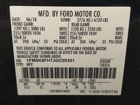 Used 2018 Ford Explorer Limited AWD/4WD image 33