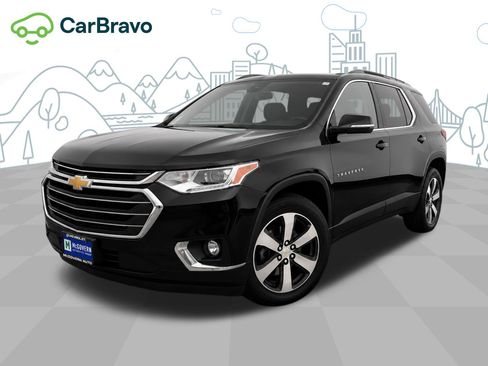 Used 2021 Chevrolet Traverse LT w/ LT Premium Package AWD/4WD image 32