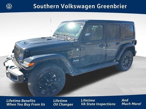 Used 2023 Jeep Wrangler Unlimited Sahara w/ Cold Weather Group image 1