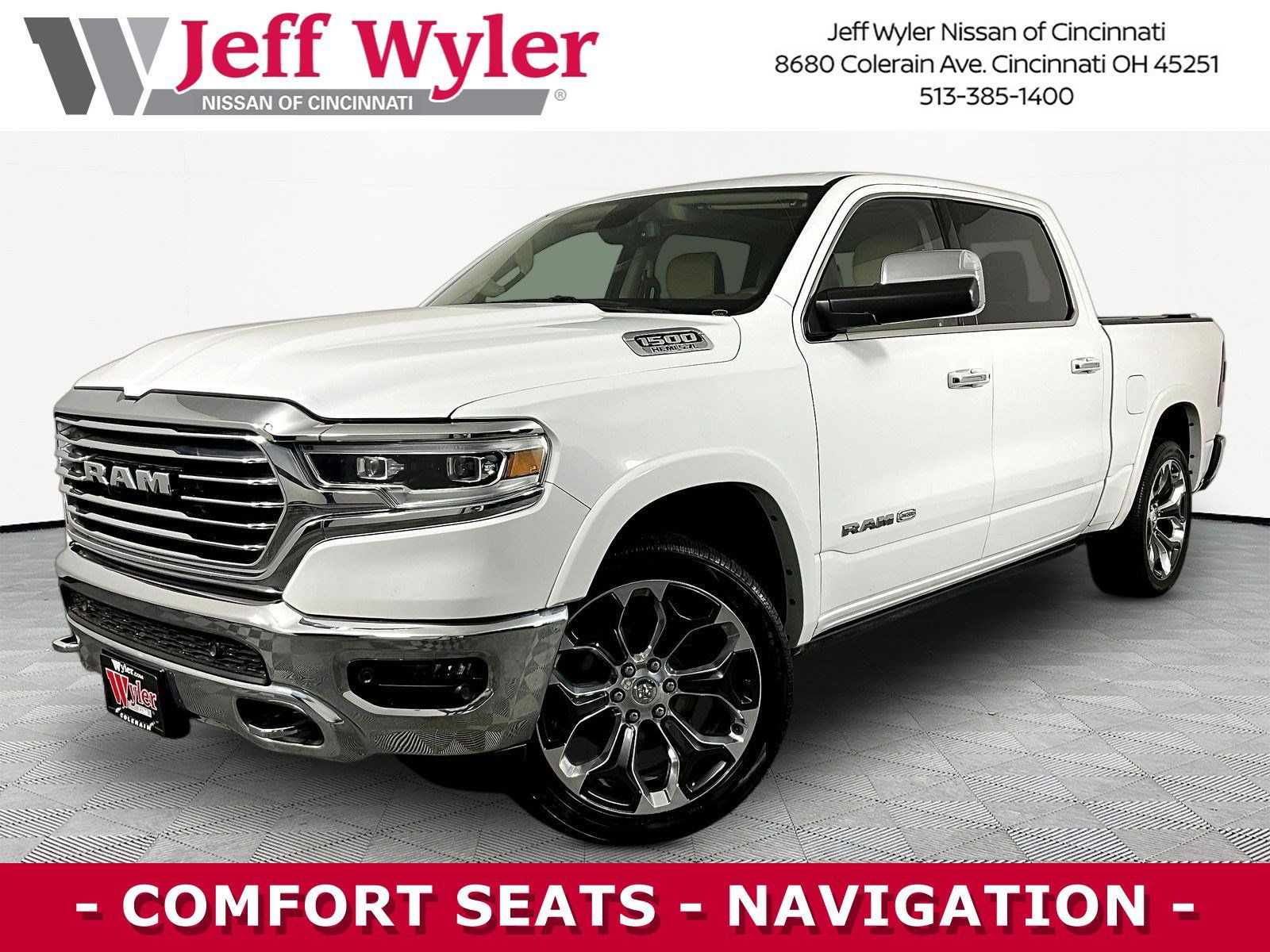 Used 2020 RAM 1500 Longhorn AWD/4WD image 1