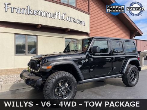 Certified 2024 Jeep Wrangler Willys image 2