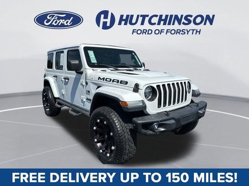 Used 2019 Jeep Wrangler Unlimited Sahara w/ Quick Order Package 24M Moab AWD/4WD image 1