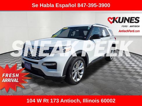 Certified 2021 Ford Explorer Platinum w/ Equipment Group 601A AWD/4WD image 3