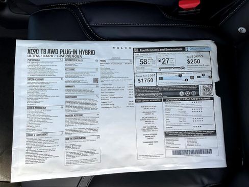 New 2026 Volvo XC90 T8 Ultra w/ Lounge Package image 37