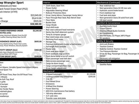 Used 2012 Jeep Wrangler Sport image 32