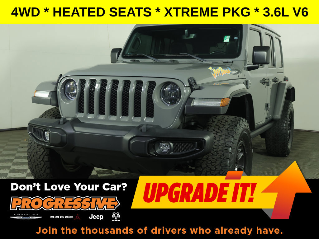 Certified 2023 Jeep Wrangler Unlimited Sport w/ Xtreme 35 Tire Package AWD/4WD image 1