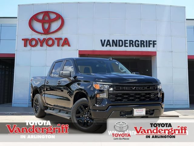 Used 2025 Chevrolet Silverado 1500 Custom w/ LPO, Dark Essentials Package RWD image 1