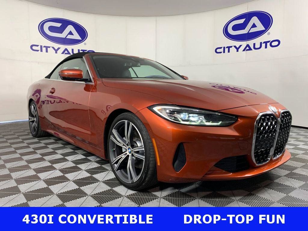 Used 2021 BMW 430i Convertible w/ Parking Assistance Package RWD image 1