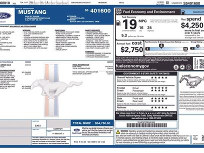New 2025 Ford Mustang GT w/ GT Performance Package
