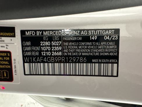 Certified 2023 Mercedes-Benz C 300 Sedan image 21