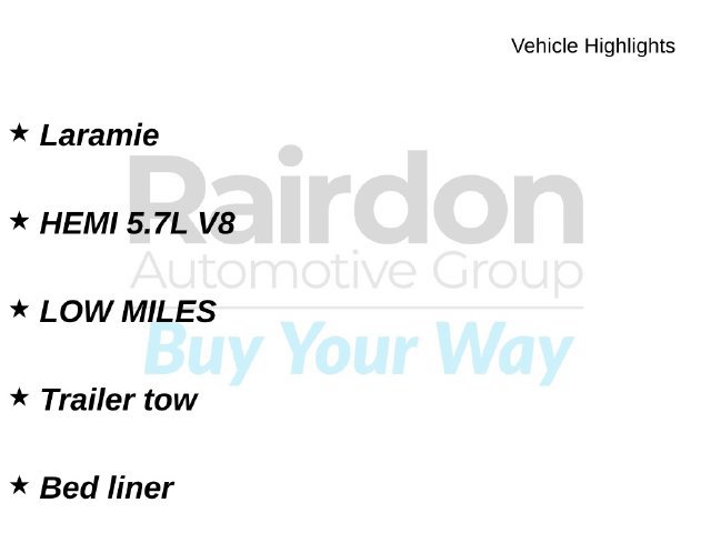 Used 2022 RAM 1500 Laramie RWD image 35