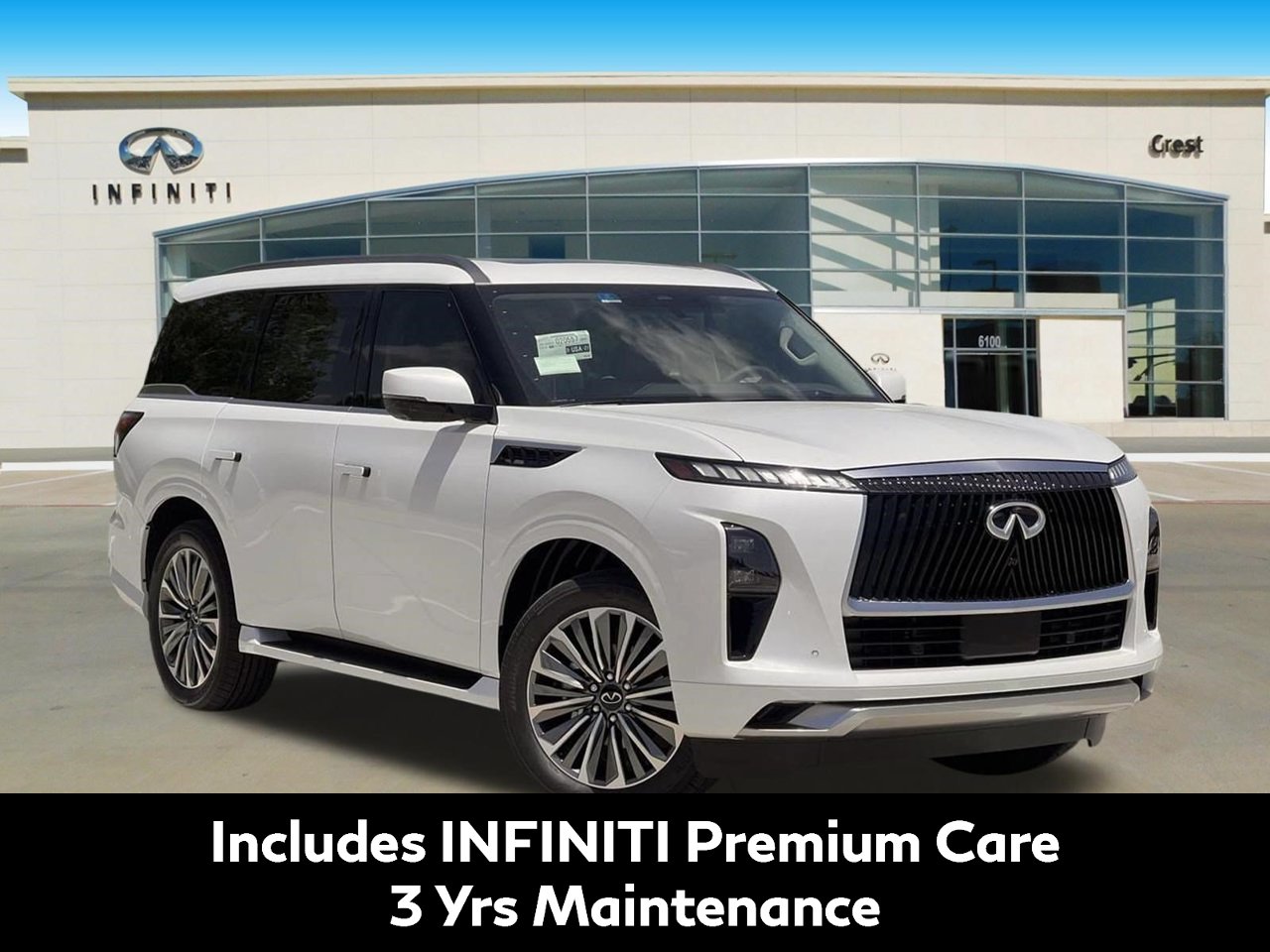 New 2027 INFINITI QX80 Luxe RWD image 1